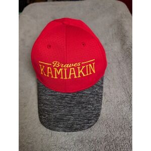 Ohiopyle Kamiakin Braves Baseball Hat Red Gray Adjustable School Spirit Cap